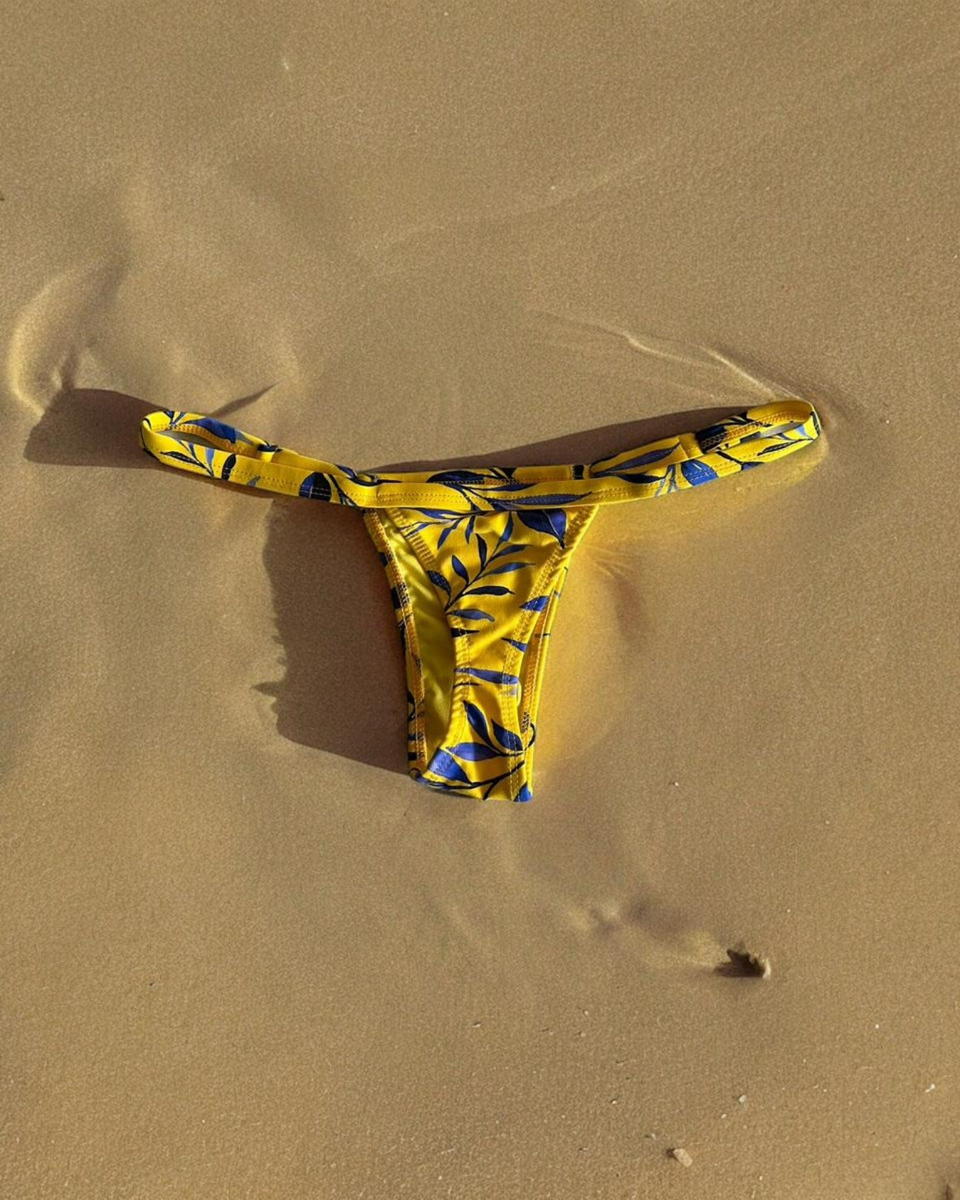 Bikini Strap con Regulador - Otoño Amarillo