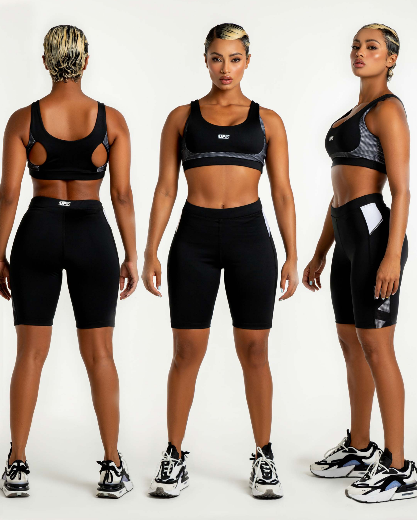 Top y Short Negro