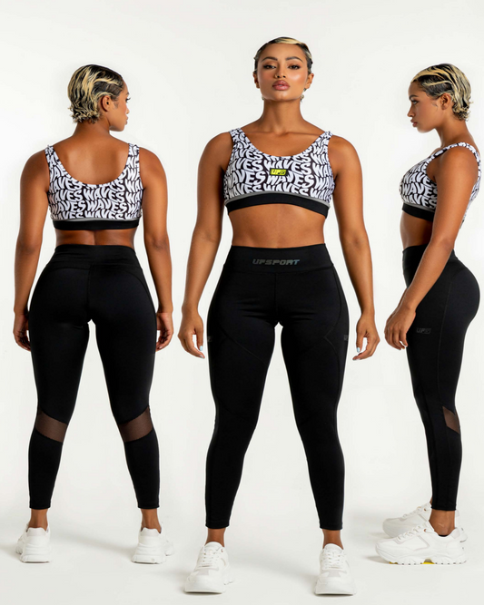 Top y Leggins Waves
