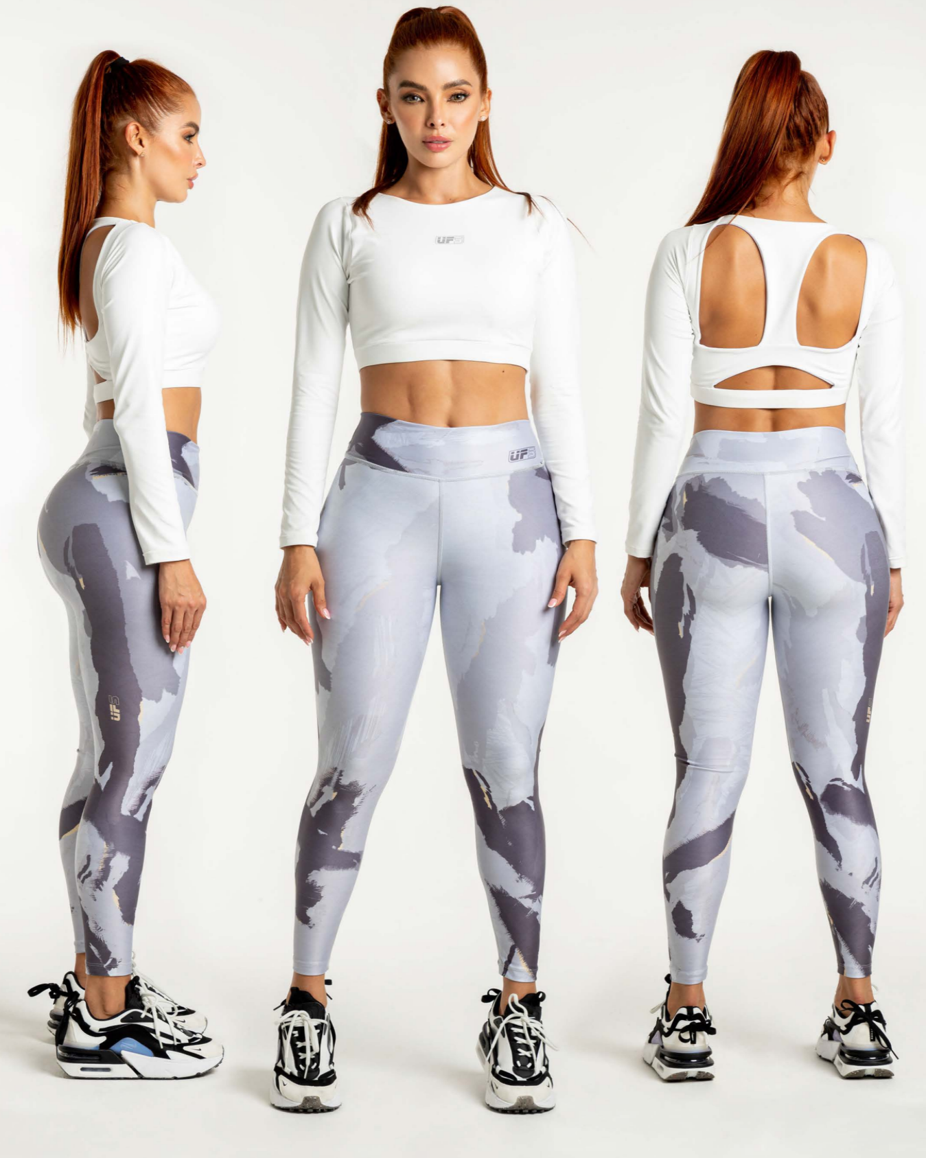 Leggins Gris Militar