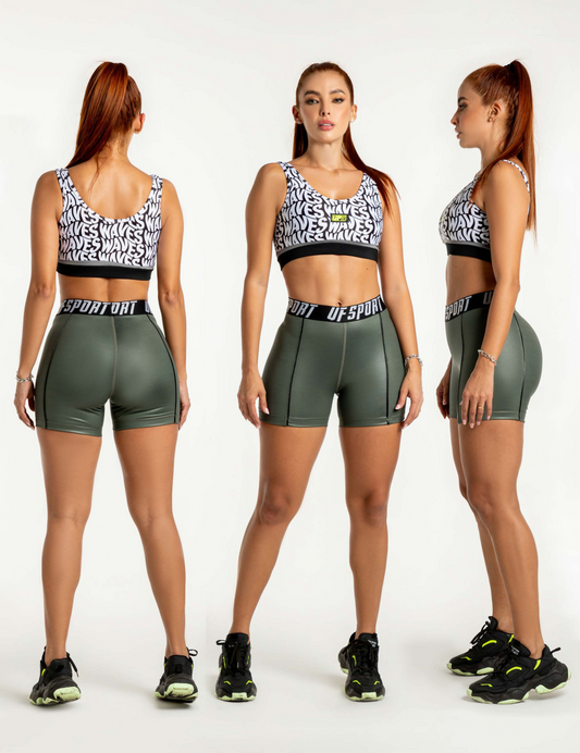 Top Waves y Short Verde